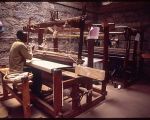 weaver, inside Jackie's studio